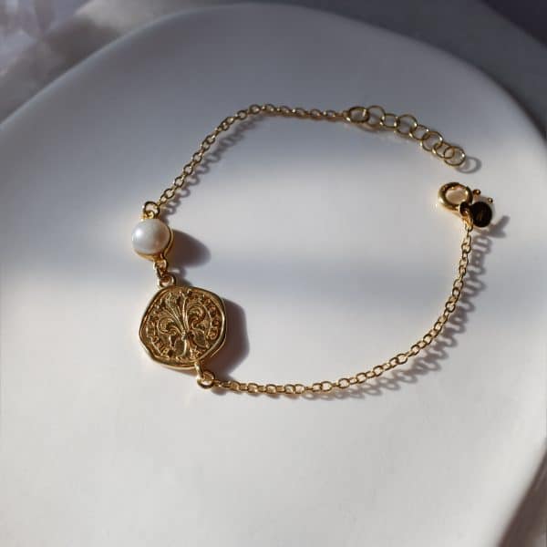 Bracciale Fiorino con Perla